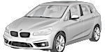 BMW F45 U254A Fault Code